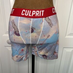 Culprit Ladies Boxer Briefs with Angel Print Size Small
